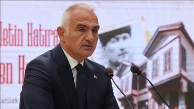 Bakan Ersoy, Atatürk'ün ebediyete irtihalinin 87. yılı anma törenine katıldı