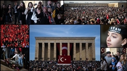 Anıtkabir'de ziyaretçi akını