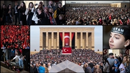 Anıtkabir'de ziyaretçi akını