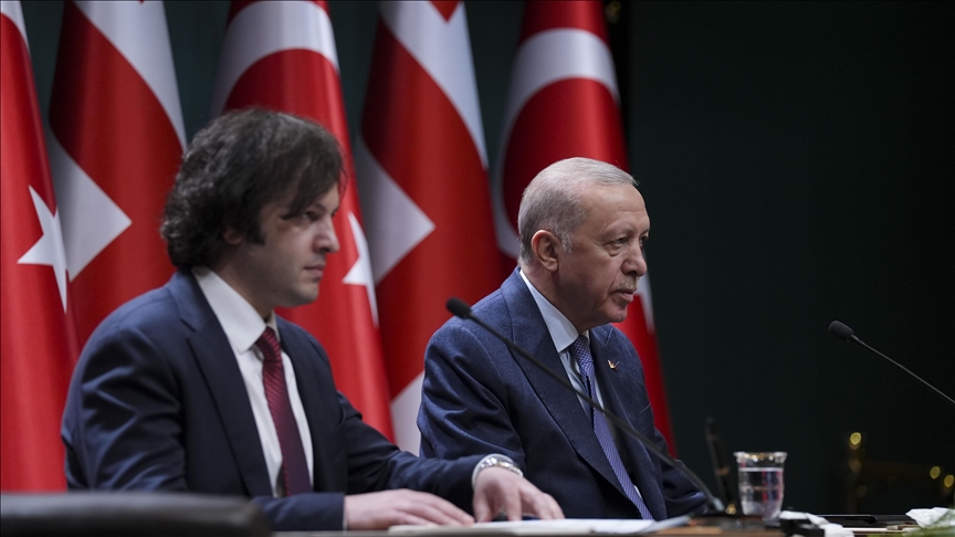 President Erdogan, Georgian premier discuss rescue efforts after Turkish military plane crash in Georgia
