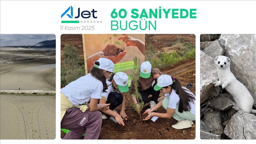 60 saniyede bugün (11 Kasım 2025)