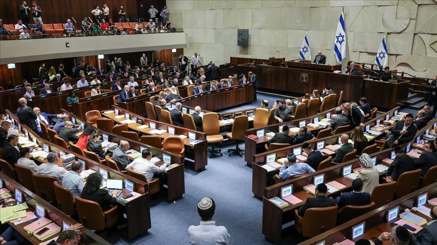 Israeli Knesset approves 1st reading of bill on death penalty for Palestinian prisoners