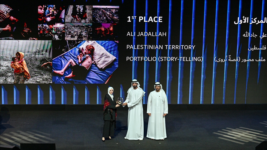 AA foto muhabiri Ali Jadallah, BAE\'de düzenlenen fotoğraf yarışmasında birinci oldu