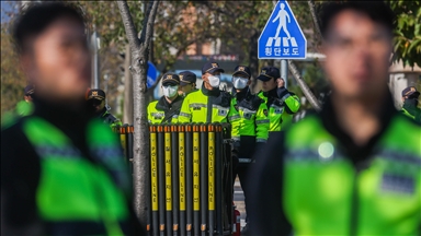 Police protest mistreatment during regional summit in South Korea
