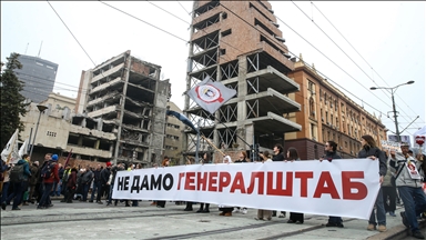 U Beogradu održan protest „Ne damo Generalštab“