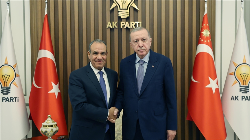 الرئيس أردوغان يستقبل وزير الخارجية المصري