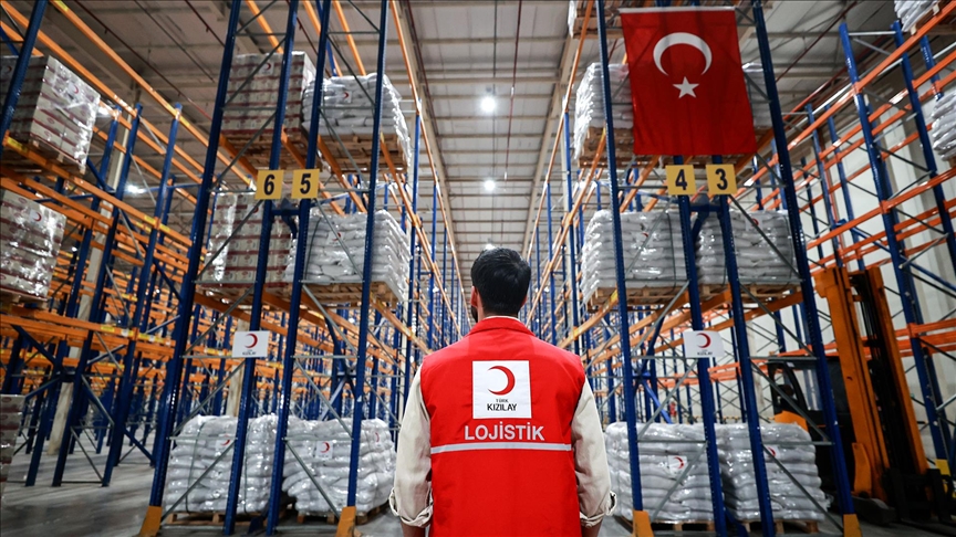 Mersin\'de yardımların kriz bölgelerine hızla ulaştırılmasını sağlayacak \