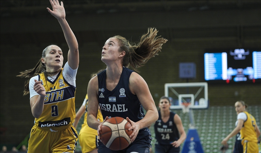 Košarkašice BiH poražene od Izraela pred praznim tribinama u Zetri