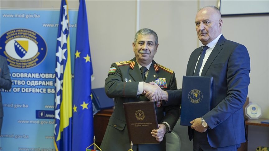 U Sarajevu potpisano pismo namjere i Plan bilateralne saradnje: BiH i Azerbejdžan jačaju vojnu saradnju