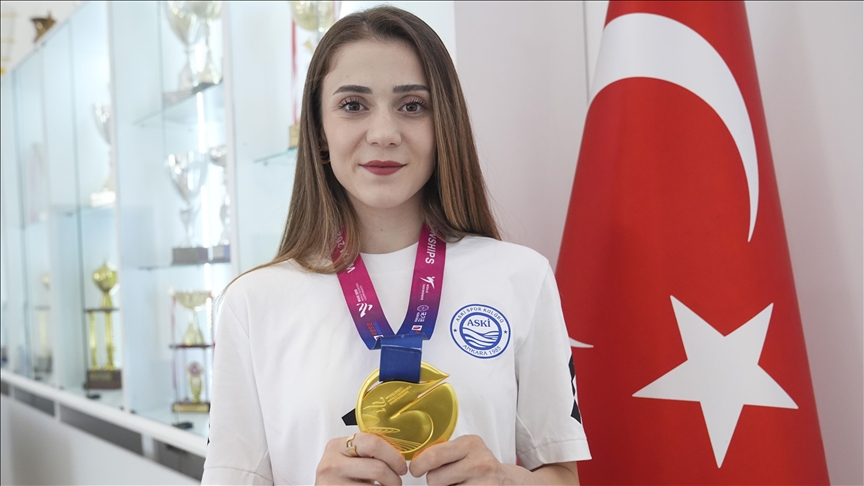 Merve Dinçel Kavurat için "güneş" Dünya Şampiyonası'nda yeniden doğdu
