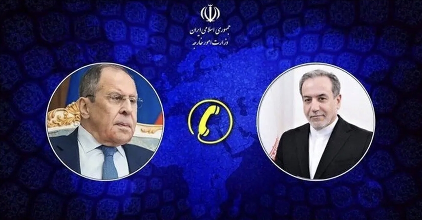 گفت‌وگوی تلفنی وزاری خارجه ایران و روسیه