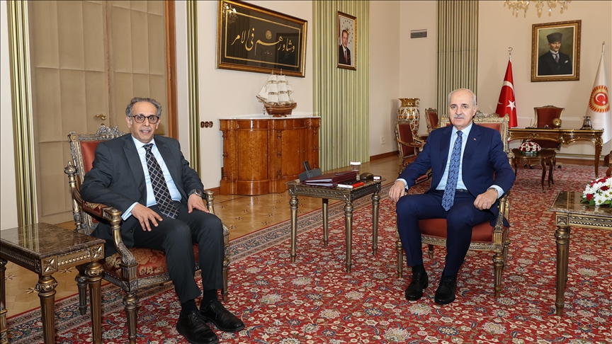 TBMM Başkanı Kurtulmuş, Kuveyt'in Ankara Büyükelçisi Al-Adwani'yi kabul etti