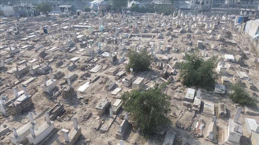 Mezarje u srcu grada Gaze nijemi svjedok izraelskog genocida