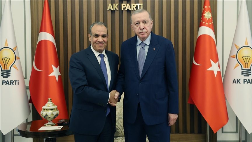 Президент Эрдоган принял министра иностранных дел Египта Бедра Абдулати