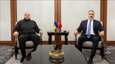 فيدان يلتقي أمين مجلس الأمن القومي والدفاع الأوكراني