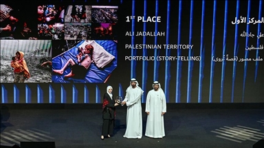 Nûçegihanê wêneyan yê AAyê Elî Jadallah di pêşbirka wêneyan a li MYEyê hat lidarxistin da bû yekemîn