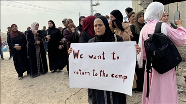 الضفة.. نازحون فلسطينيون يطالبون بالعودة إلى مخيم نور شمس