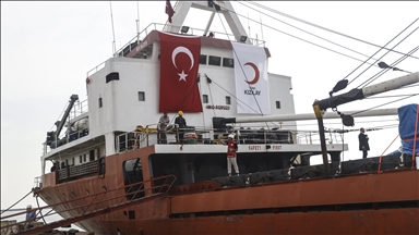 Турција го испрати 18-тиот „Брод на добрината“ со помош за зимските услови и залихи од храна за Газа