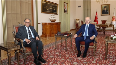 TBMM Başkanı Kurtulmuş, Kuveyt'in Ankara Büyükelçisi Al-Adwani'yi kabul etti