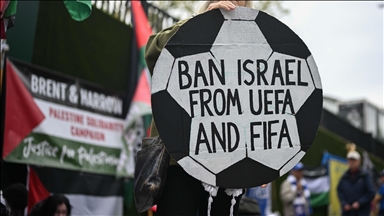 Dozens of athletes urge UEFA to suspend Israel over human rights violations in Gaza