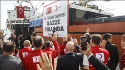 Turqia dërgon "Anijen e 18-të të Mirësisë" me ndihma dimërore dhe furnizime ushqimore për Gazën
