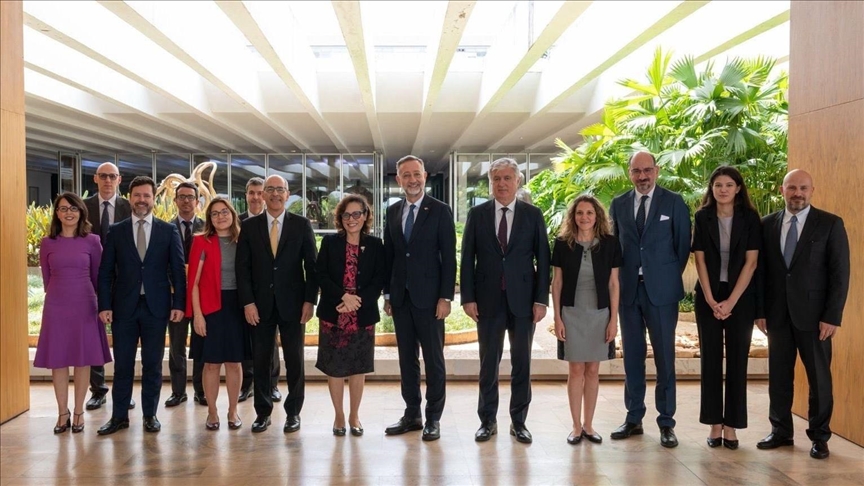 Türkiye-Brezilya siyasi istişareleri Brezilya'da yapıldı