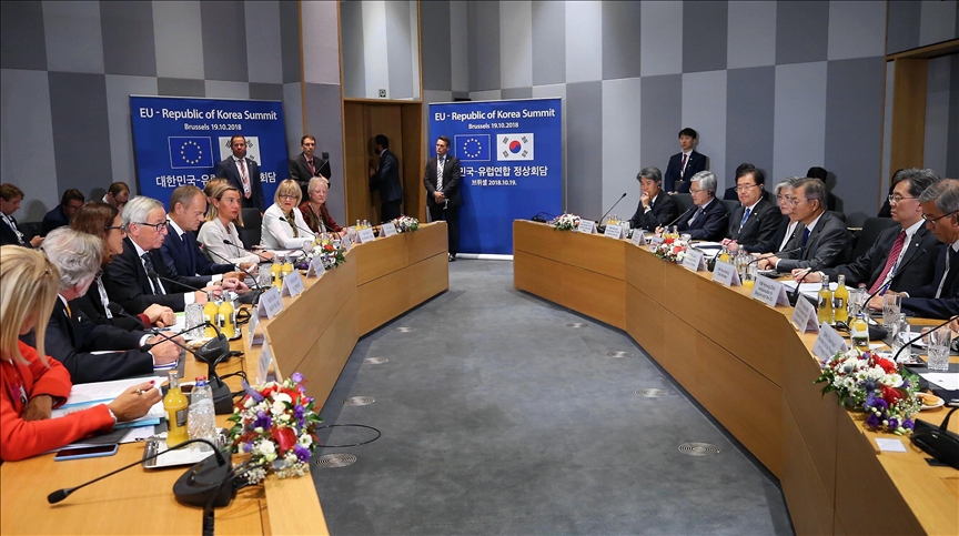 South Korea, EU hold inaugural defense and security dialogue in Brussels