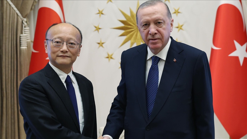 Le président turc reçoit le président de la Banque asiatique de développement