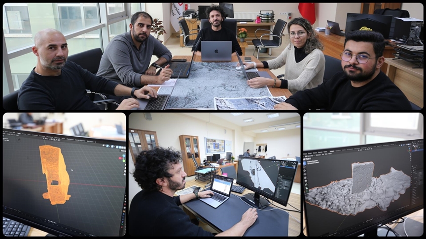 Malazgirt'teki kazılarda ortaya çıkarılan buluntular 3 boyutlu dijital ortama taşınıyor