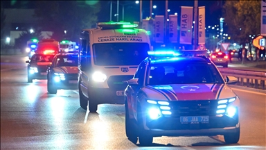 Tijela turskih vojnika poginulih u padu vojnog aviona u Gruziji dopremljena u Ankaru