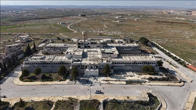 Разрушенная войной Национальная больница Мааррат-ан-Нууман в Сирии ждет возрождения