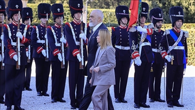 Заеднички меѓувладин состанок Албанија-Италија, Рама пречекан во Рим од Мелони