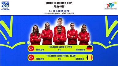 A Milli Kadın Tenis Takımı, Billie Jean King Kupası Dünya Grubu'nda mücadele edecek