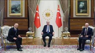 Turkish president receives head of Asian Development Bank