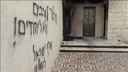 Израильские поселенцы осквернили и подожгли мечеть на Западном берегу