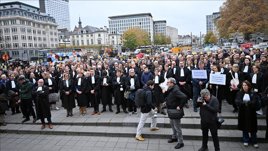 Bruksel  stafi gjyqësor proteston për mungesë të burimeve të mjaftueshme