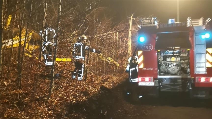 Perçeyên balafira agirkujiyê ya Rêveberiya Giştî ya Daristanê ku têkiliya wê ya bêtêlê li Xirwatistanê bûbû, hatin dîtin