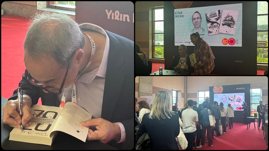 Yazar Adam Fawer, "Brand Week Istanbul"da okurlarıyla buluştu