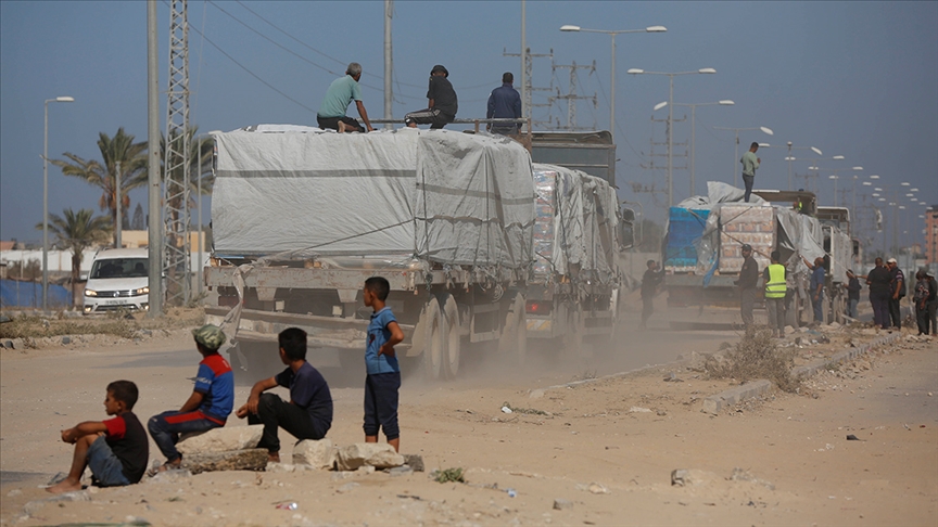 BM: İsrail, 10 Ekim'den bu yana 4 bin paletlik acil yardım malzemesinin Gazze'ye giriş taleplerini reddetti