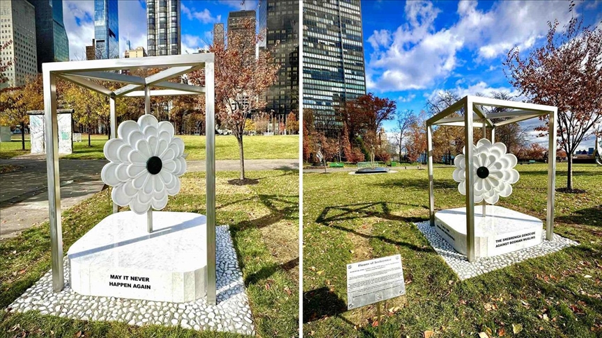 Spomenik "Cvijet Srebrenice" bit će otkriven 17. novembra ispred zgrade UN-a u New Yorku