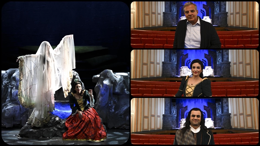 "Lucia di Lammermoor" operasında kostümler, dizi karakterlerinden esinlenilerek tasarlandı