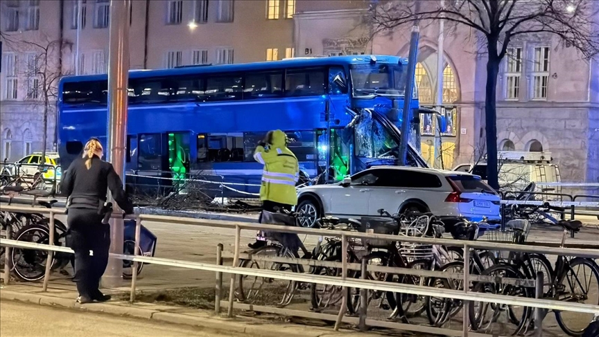 Swedish premier says several killed, injured in Stockholm bus stop incident