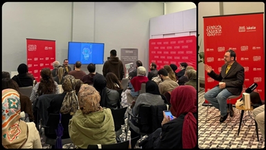 Yazar Güray Süngü, Türkiye Tasarım Vakfı'nda okurlarıyla bir araya geldi