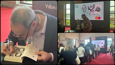 Yazar Adam Fawer, "Brand Week Istanbul"da okurlarıyla buluştu