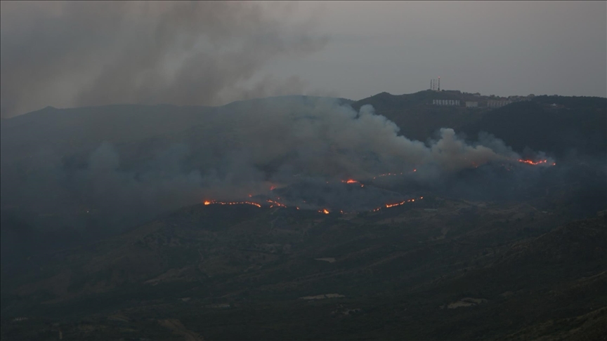 حرائق غرب الجزائر وطقس غير مستقر يضرب دولا عربية (محصلة)