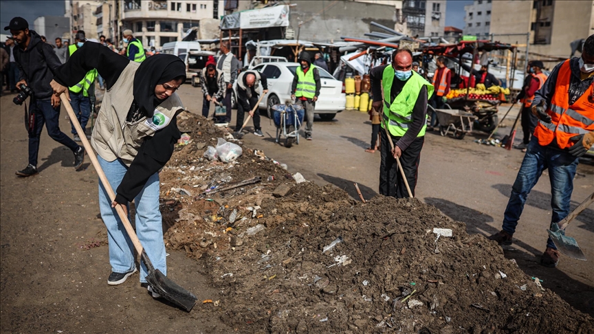 "حنعمرها تاني".. حملة رمزية تبث الأمل لإعادة إعمار غزة المنكوبة