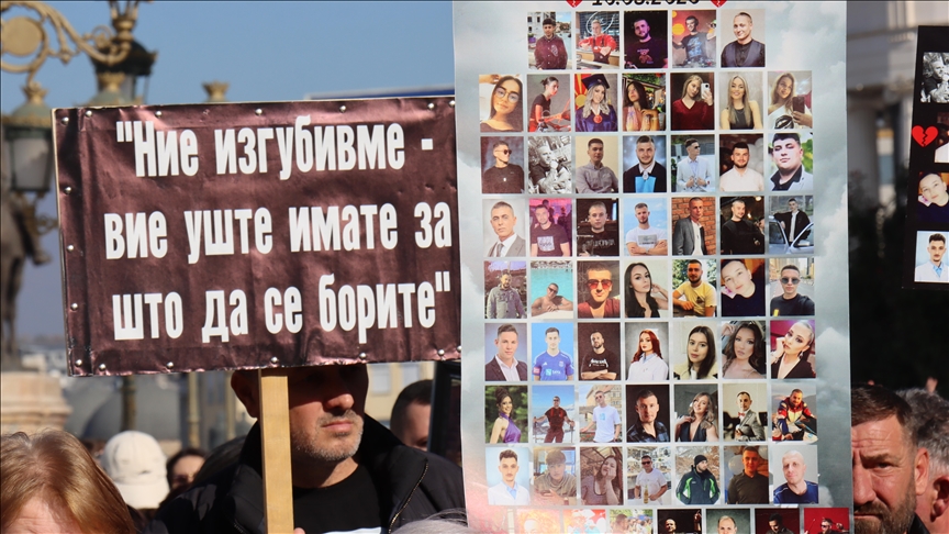 Skoplje: Održan "Marš za anđele" uz poziv na istinu i pravdu za žrtve požara u kočanskom noćnom klubu