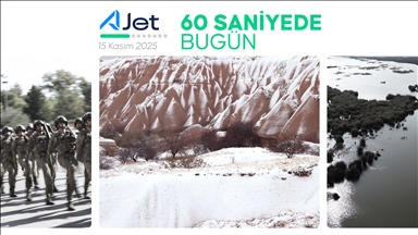 60 saniyede bugün (15 Kasım 2025)