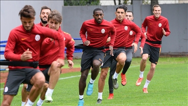 Galatasaray, Gençlerbirliği maçının hazırlıklarını sürdürdü
