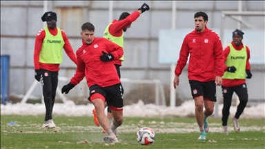 Sivasspor, Esenler Erokspor maçının hazırlıklarını sürdürdü